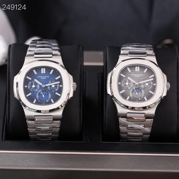 【High-end replica】💰1440! Patek Philippe 🔥🔥 Type: Fine men's watch (1:1 replica, the latest and exclusive first release) Multifunctional Strap: 316L stainless steel strap Movement: Fully automatic Citizen 8215 mechanical movement Mirror: Mineral-strengthened glass Elegant taste Vast and majestic Ingenuity A treasure for the wrist Size: 42mm in diameter and 12mm thick Hot on the market! Welcome to reprint!